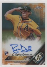 2016 Topps Chrome Rookie Auto Orange Refractor 6/25 Ryan Dull #RA-RD Auto u6m