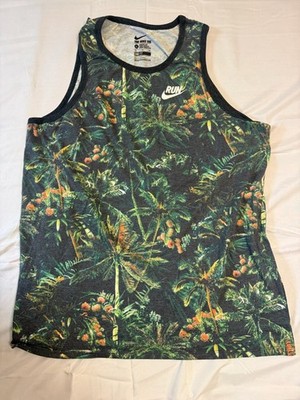 Nike Rainforest Tropical Performance Tank Top - Men's XL