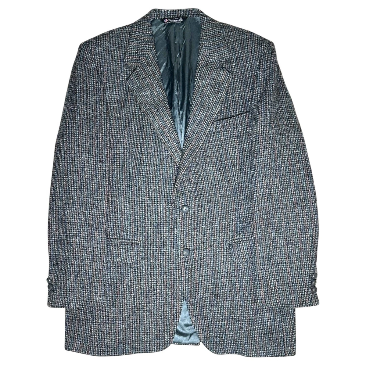 Tweed Regular 40 Jacket Vintage Suit Jackets & Blazers for Men for