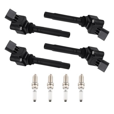 Ignition Coils & Iridium Spark Plugs for Audi A3 A4 A5 A6 Q5 Q7 S3 TT 2.0L TSI