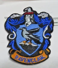 Harry Potter Ravenclaw Crest Embroidered Iron On Patch NEW