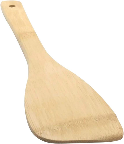 11.8-Inch Natural Wood Turners Bamboo Utensil Kitchen Wooden Cooking Tools Spoon - Picture 5 of 7