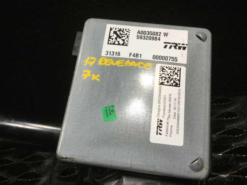 Jeep Renegade 2015 2016 2017 columna de dirección motor fabricante original 7.000 millas Foto 3 de 4