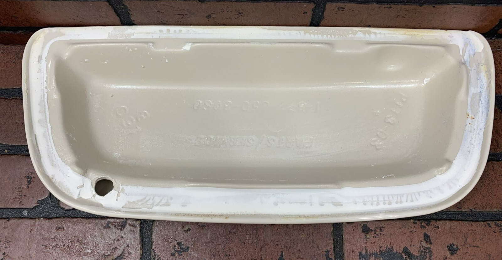 Mansfield 160 B Toilet Tank Lid Color BONE eBay