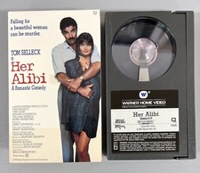 Her Alibi Betamax Tape Warner Home Video 1989 11835 Beta