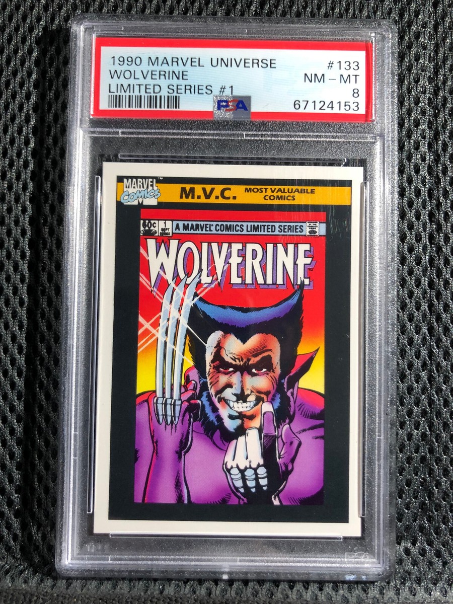 psa graded marvel cards Spider-Man 1991 Marvel Universe Card PSA Graded 8 main image 0