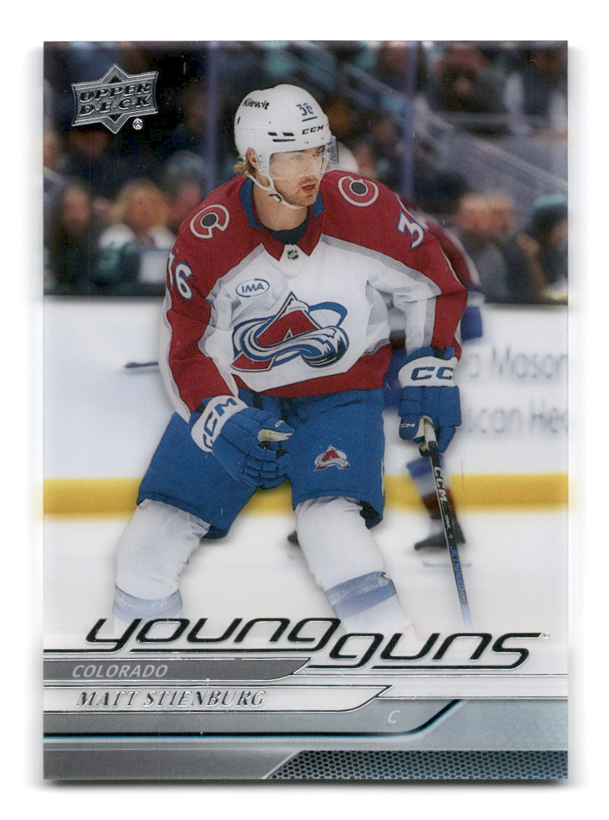 2024-25 Upper Deck Series 2 - Matt Stienburg Young Guns CLEAR Cut #486