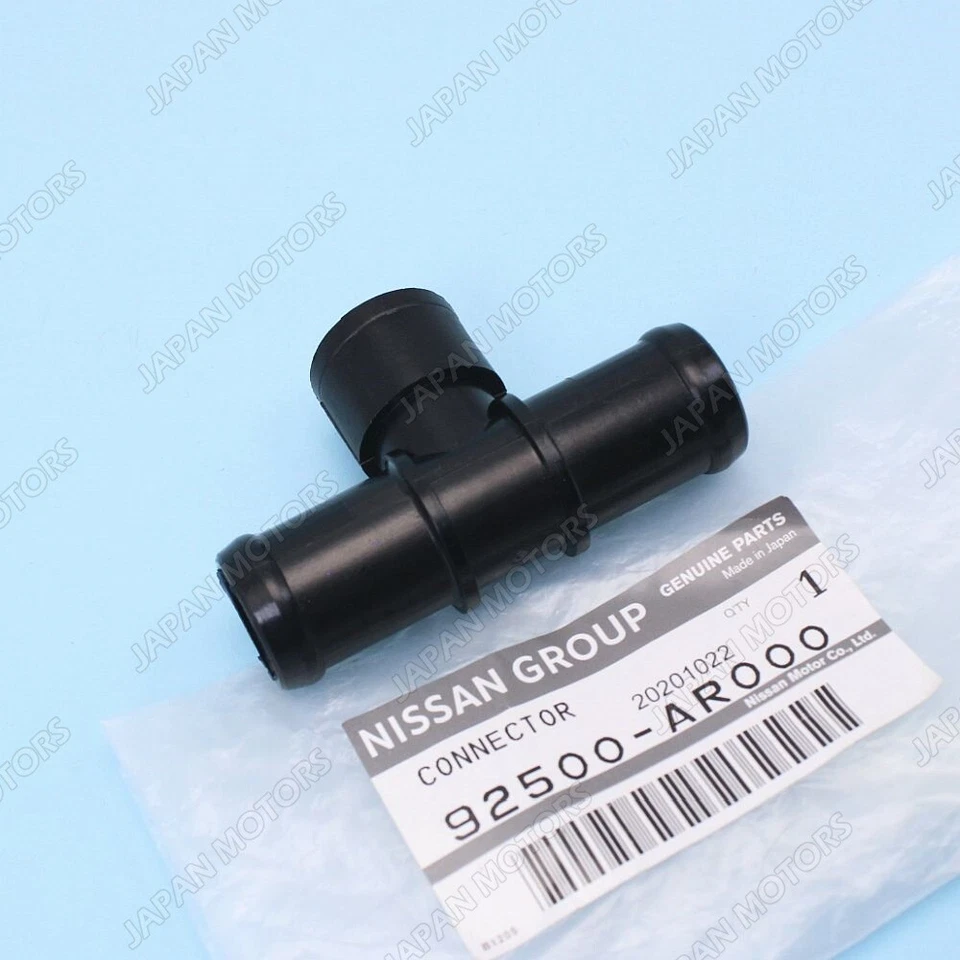 Conector de manguera de calefacción genuino Nissan 350Z Infiniti FX35 M37 Q45 Q50 Q70 M56 M35 Foto 3 de 4
