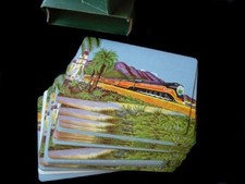 SOUTHERN LINES PACIFIC RAILROAD PLAYING CARDS