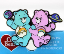 Loungefly Care Bears In Space Cheer Bear And Wish Bear Enamel Pin 1.5