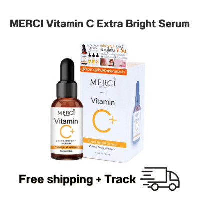 MERCI Vitamin C Extra Bright Serum Brighten Clear skin Reduce Dark Spots