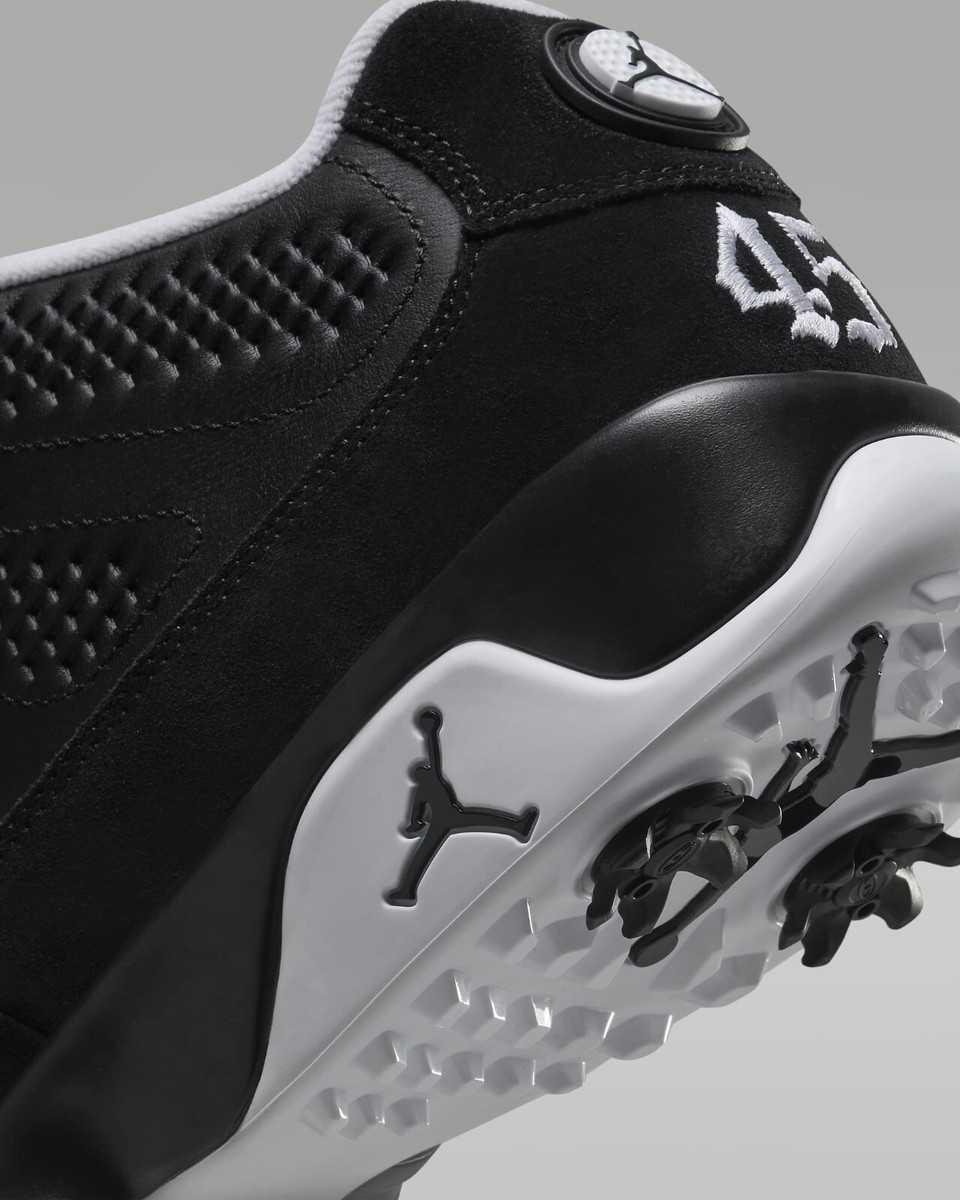 Nike Air Jordan 9 Golf NRG Barons Black FN6930-001 Men display picture 2