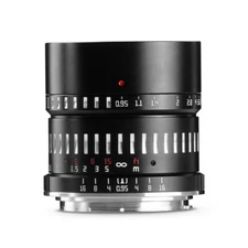 TTArtisan 50mm f/0.95 for L mount camera (Leica SL, APS-C) =Black x Silver=