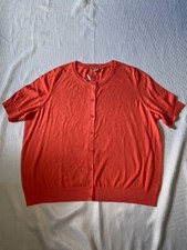 Woman Within, Knit Cardigan, Orange, New Without Tags, Size 2X.