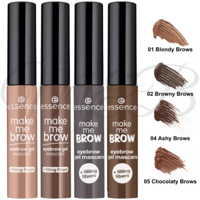 Essence make me Brow Eyebrow 3in1 Gel Mascara For Fuller & Defined Brows*CHOOSE*