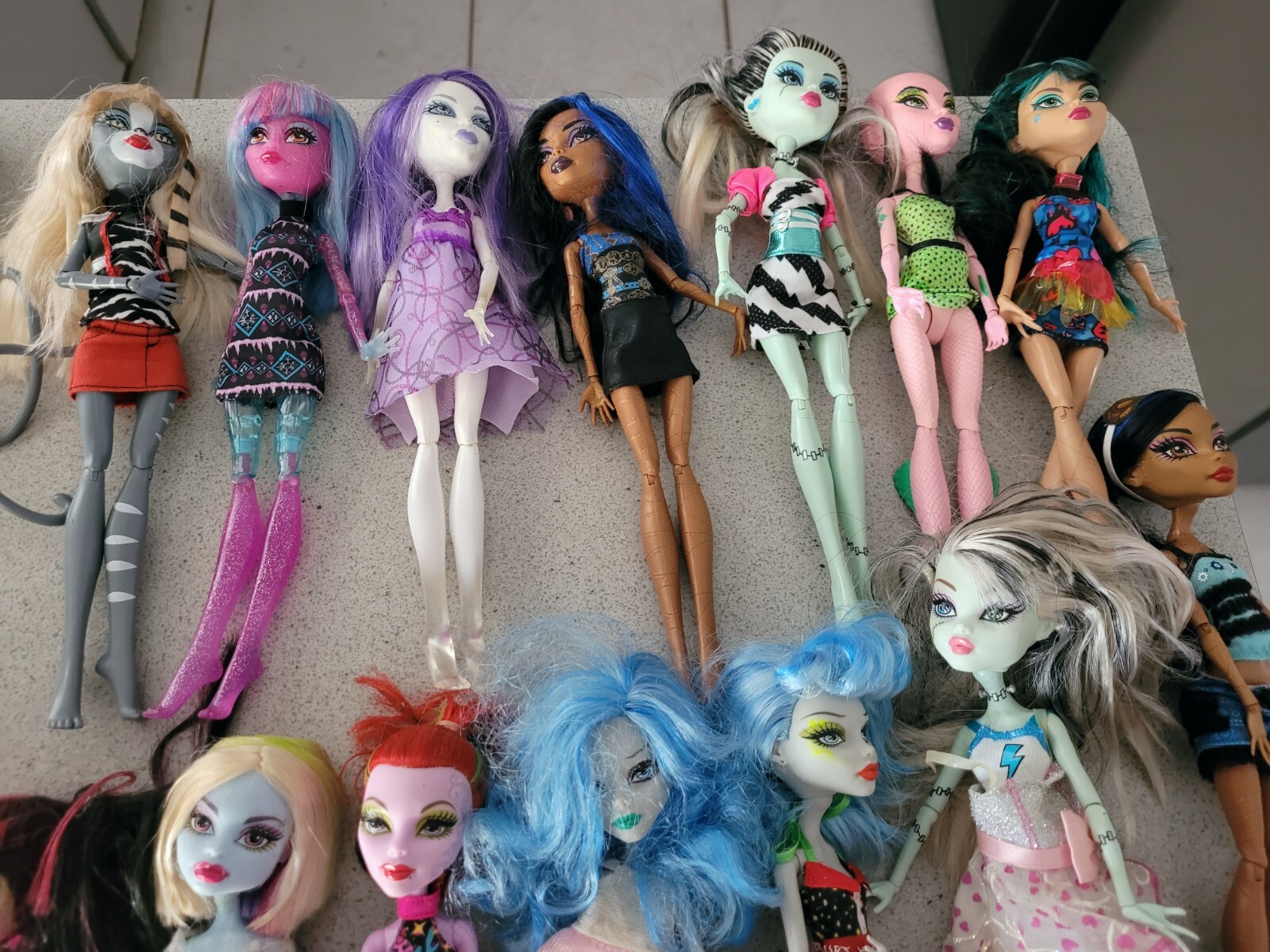 Mattel Monster High Doll Bulk Lot Collectors Bundle Of Toys X 21 eBay