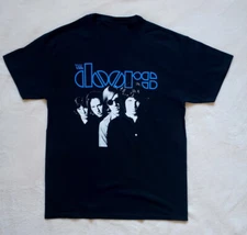 The Doors Band Men T-shirt Black Short Sleeve Unisex All Sizes S to 5XL