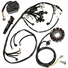 Wire Harness Stator Regulator Coil Kit Fits Yamaha YFZ450 YFZ450SPV YFZ450V 2006