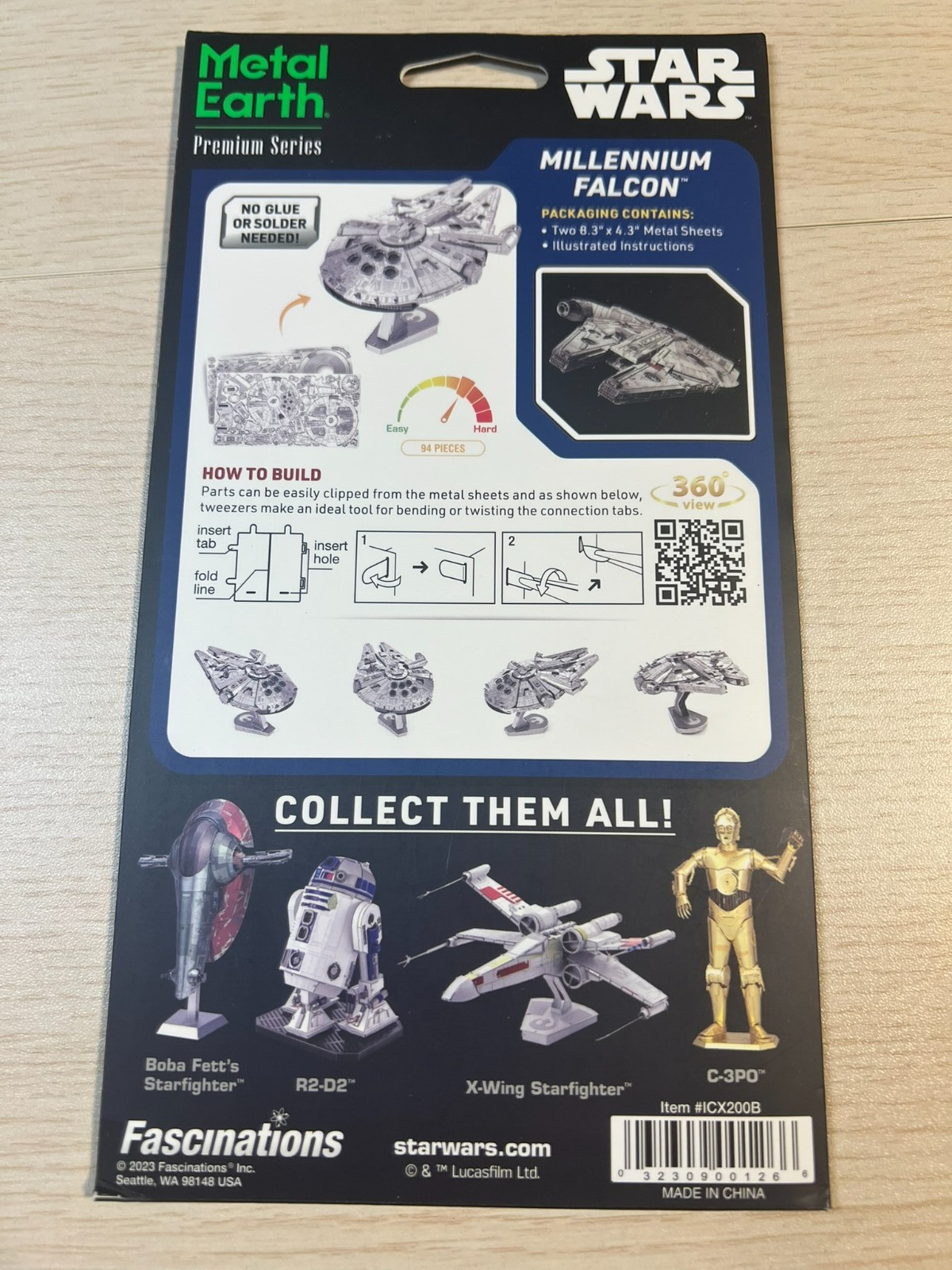 Metal Earth Building Sets-Star Wars