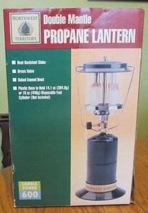 Northwest Territory Two Mantle Propane Lantern 5154B700T Green in