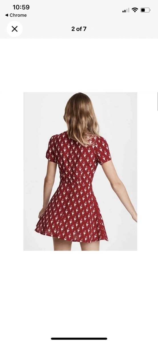 Flynn Skye Maiden Square Neck Mini Dress | eBay