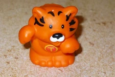 Fisher Price Little People Alphabet Zoo ~ Letter T TIGER CAT FIGURE