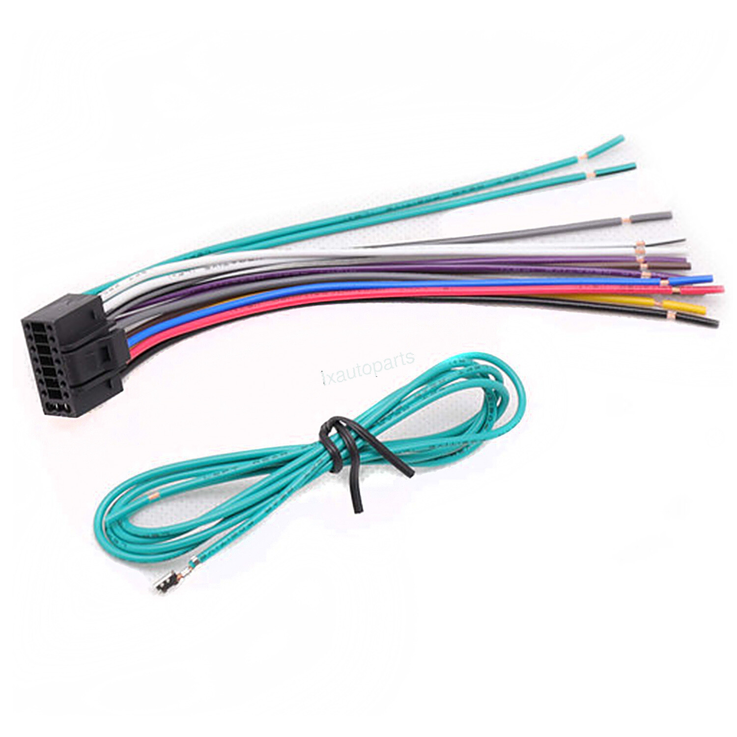 Aftermarket 16PIN Car Radio Stereo Wiring Harness Adapter For Kenwood