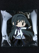 Puella Magi Madoka Magica Rubber Strap Key Chain Aniplex Homura Akemi New