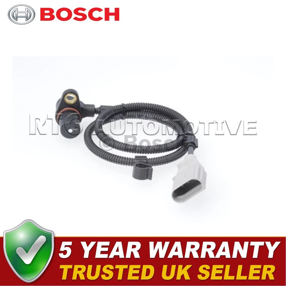 Bosch Crankshaft Sensor Fits Audi A4 A6 Allroad VW Passat 071957147 078906433A - Image 4 of 4