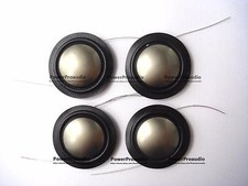 4pcs 4 ohm Aftermarket 25.4 mm TITAN diaphragm voice coil 1 inch Titanium Silk