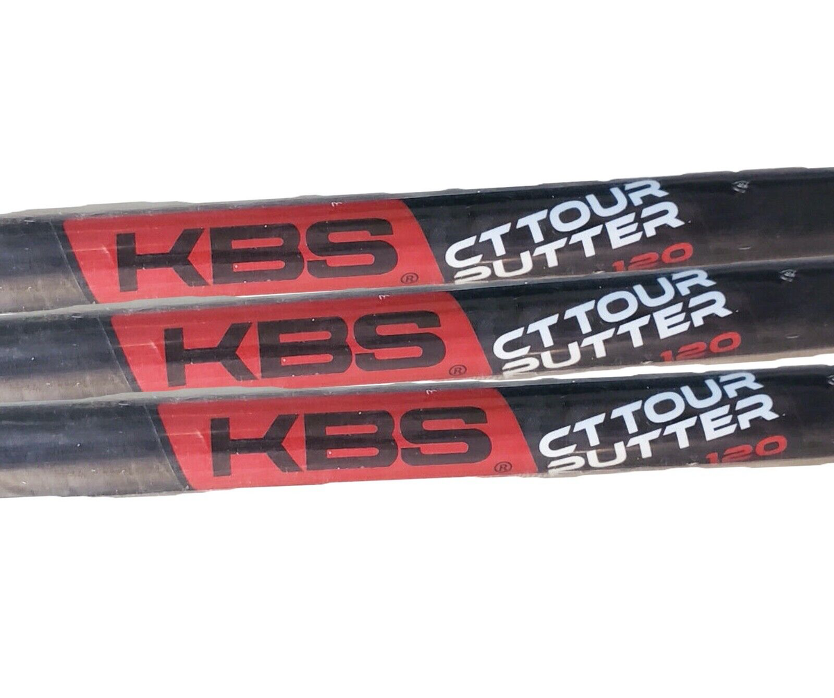KBS CT Tour Putter Shaft Black Matte Finish Double Bend .370 38 