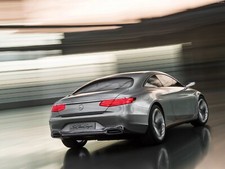 Cars mercedes benz s class coupe concept Desk Mat Stitched