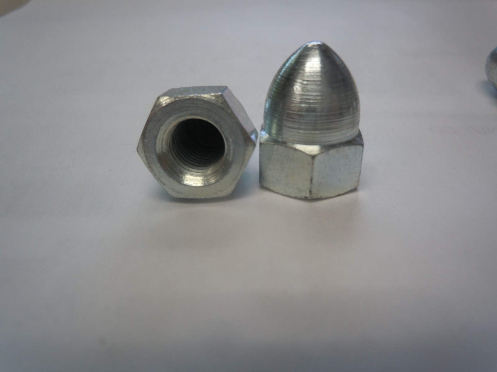 5/16"24 11/16" Zinc Finish Steel High Crown Acorn Nut lot of 10 eBay