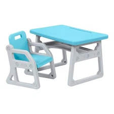ECR4Kids Toddler Plus Desk and Chair - ELR-14421-CYLG (/GM1-1505-ELR-14421-CY...