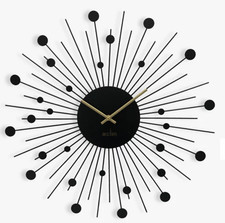 Acctim Brielle Metal Analogue Quartz Wall Clock
