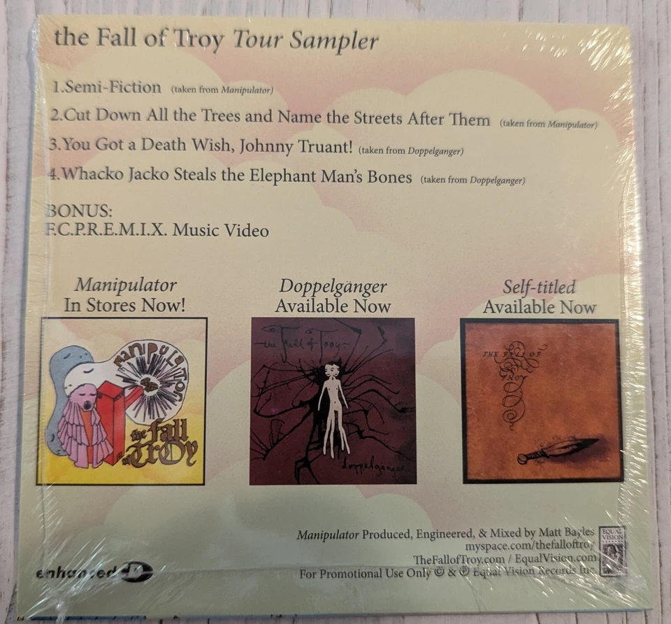 Fall Of Troy Tour Sampler Promo CD (Sealed) - Image 2 of 2