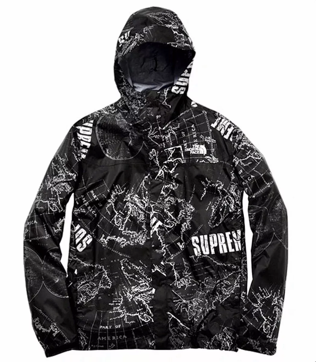 NEW Supreme x The North Face SS 2012 Spring Venture Jacket Size Large Black  DS