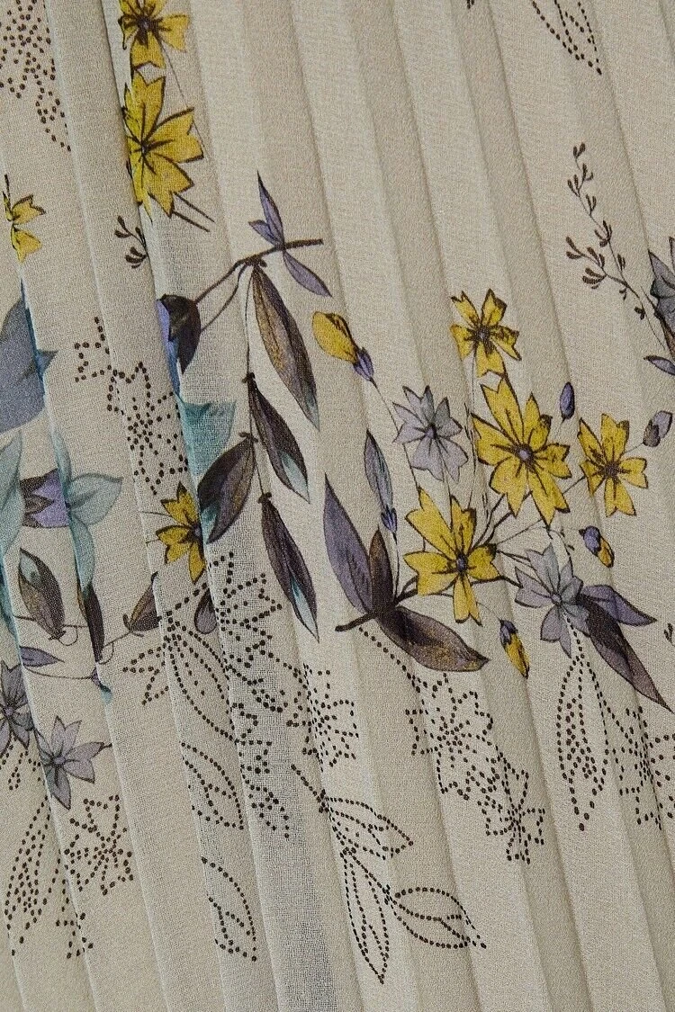 Abito Midi ROSSO VALENTINO stampa floreale georgette