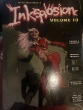 INKSPLOSION #13 NEW 150pg HARDCOVER w/VAMPIRELLA REMARQUE! by MIKE HOFFMAN!