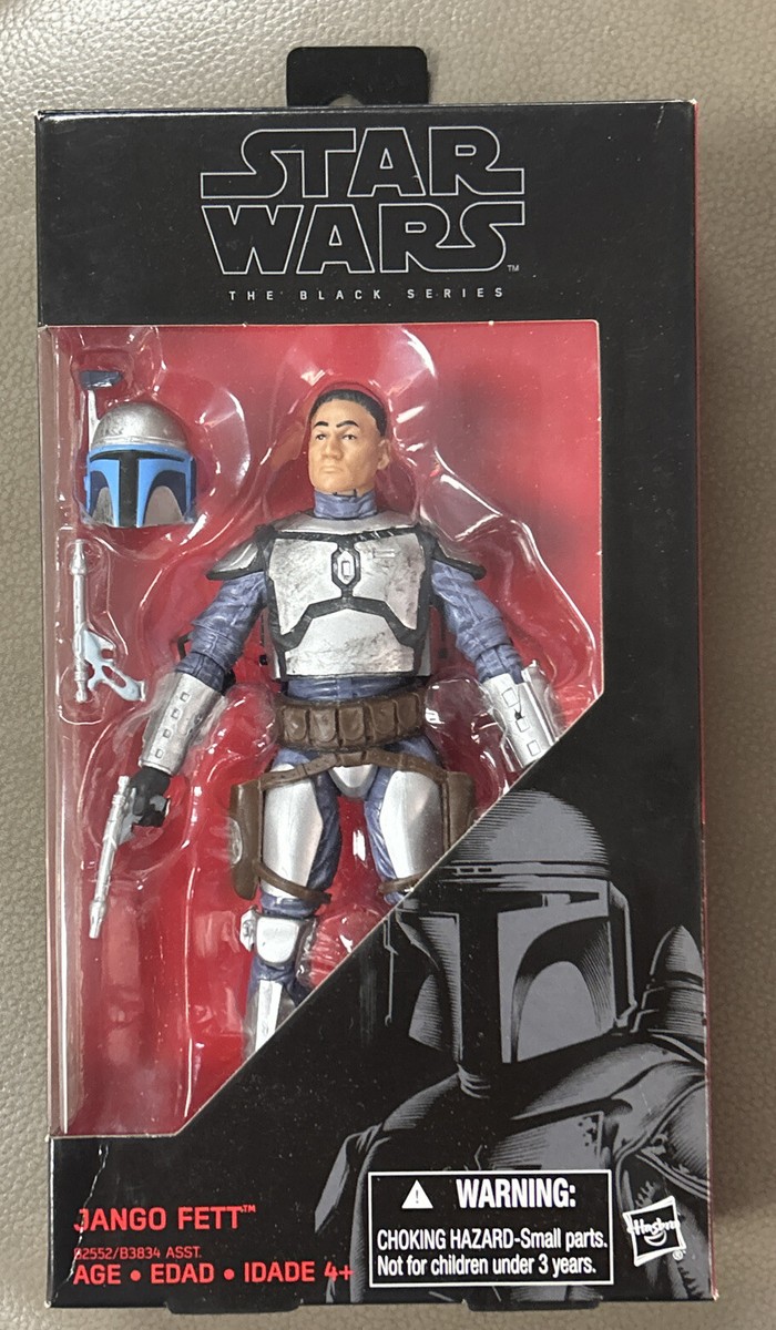 星球大戰StarWars JangoFett Figure【現状品】 Hasbro Star Wars The Black Series 6 Inch Jango Fett Figure