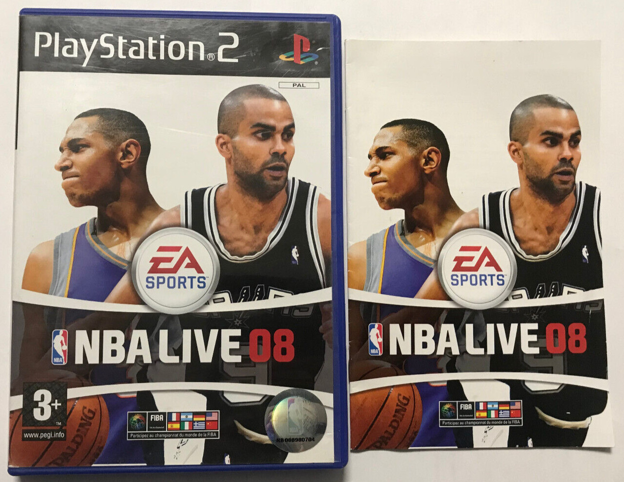 NBA Live 08 PS2