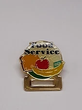 Food Service Lapel Pin
