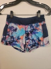 Active Girl Shorts 7/8 Blue Members Mark Kids Pockets