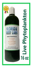 LIVE Phytoplankton Premium Reef Blend - 16oz - Florida Reef Labs® - FAST SHIP!