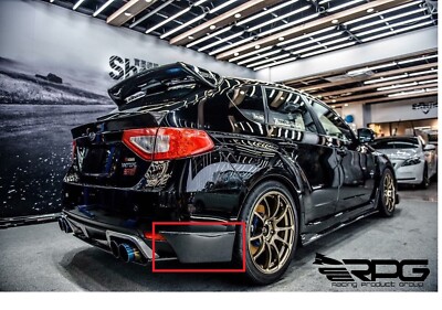 RPG Carbon Rear Bumper Valance Apron for 08-14 Subaru Impreza WRX STi GR GV 13
