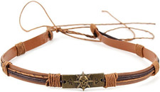 Hat Bands for Cowboy Hats Retro Ethnic Handmade Decorative Jewelry Hats Accessor