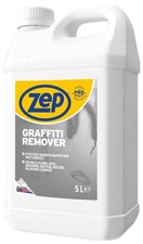 Graffiti Spray Remover Fast Acting Formula for Walls Signs & Shutter Zep 5 Litre