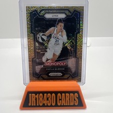 2024 Panini Prizm Monopoly WNBA Gold Millionaire Shimmer /500 Kayla McBride #61