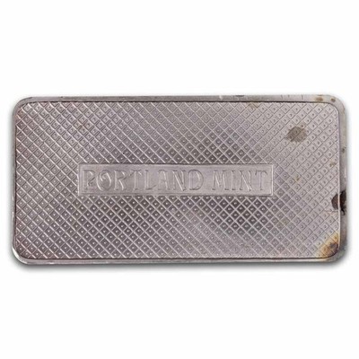 10 oz Silver Bar - Portland Mint (Morgan/Peace Dollar) | eBay