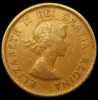 1957 Canadian copper One Cent — photo 1